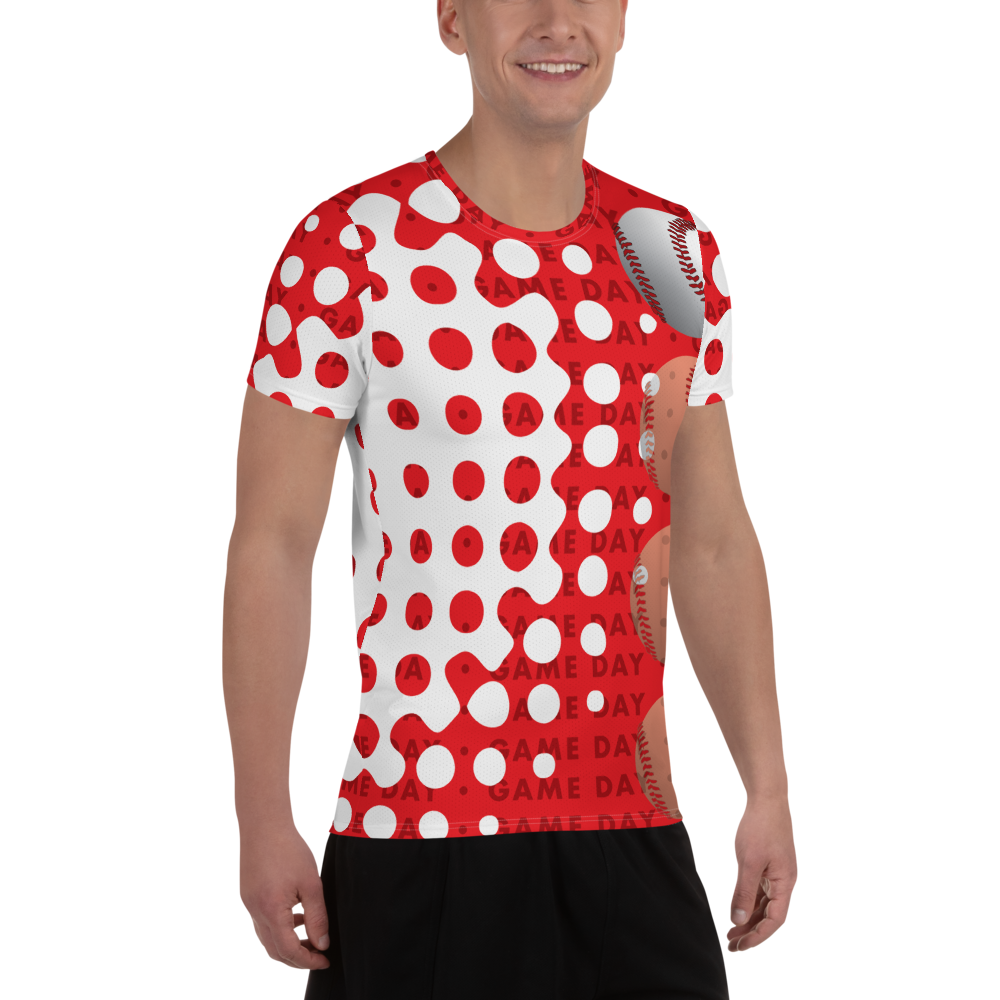 Baseball Men's Athletic T-shirt by Game Day Gift