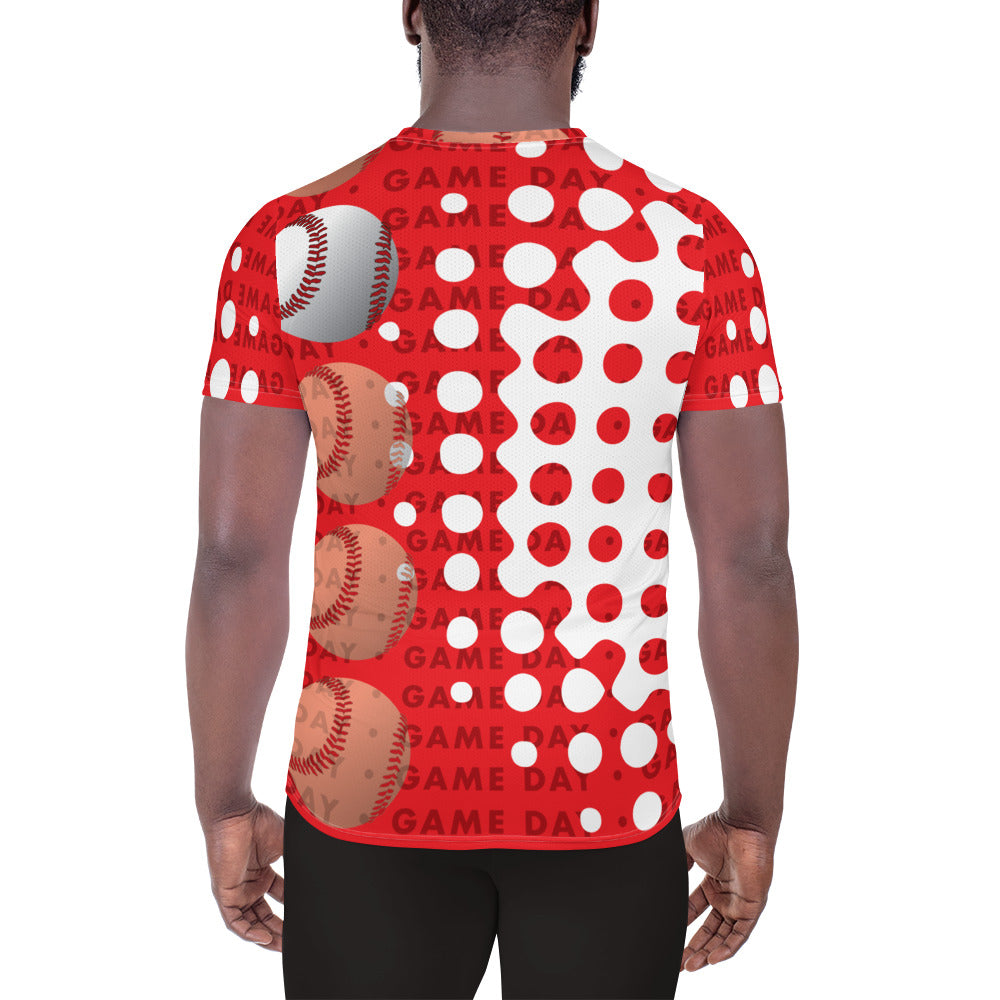 Baseball Men's Athletic T-shirt by Game Day Gift