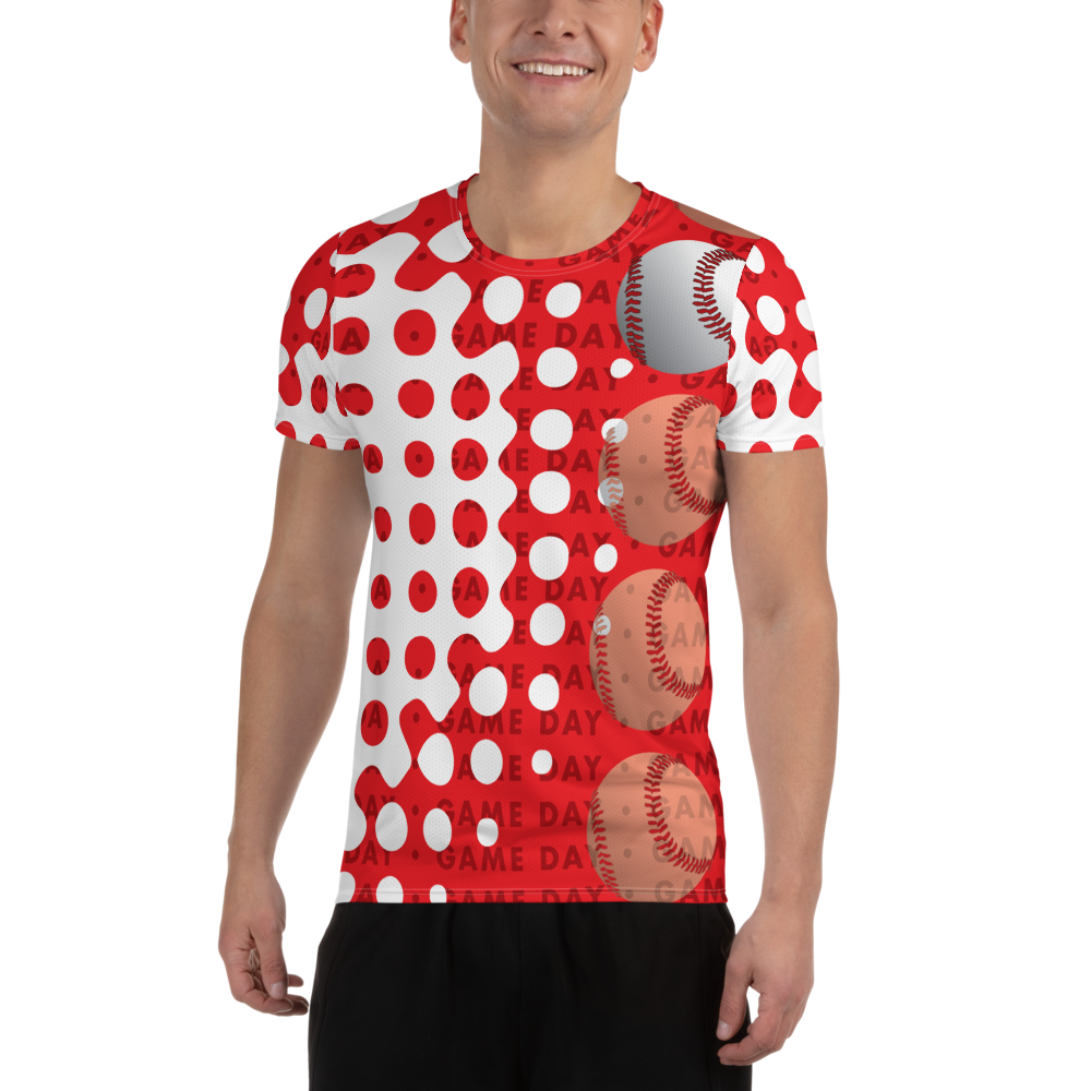 Baseball Men's Athletic T-shirt by Game Day Gift