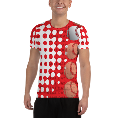 Baseball Men's Athletic T-shirt by Game Day Gift