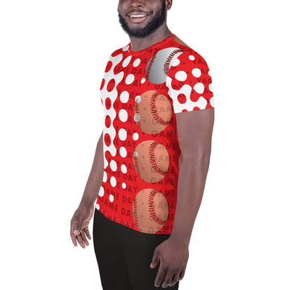 Baseball Men's Athletic T-shirt by Game Day Gift