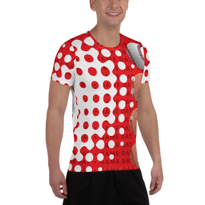 Baseball Men's Athletic T-shirt by Game Day Gift