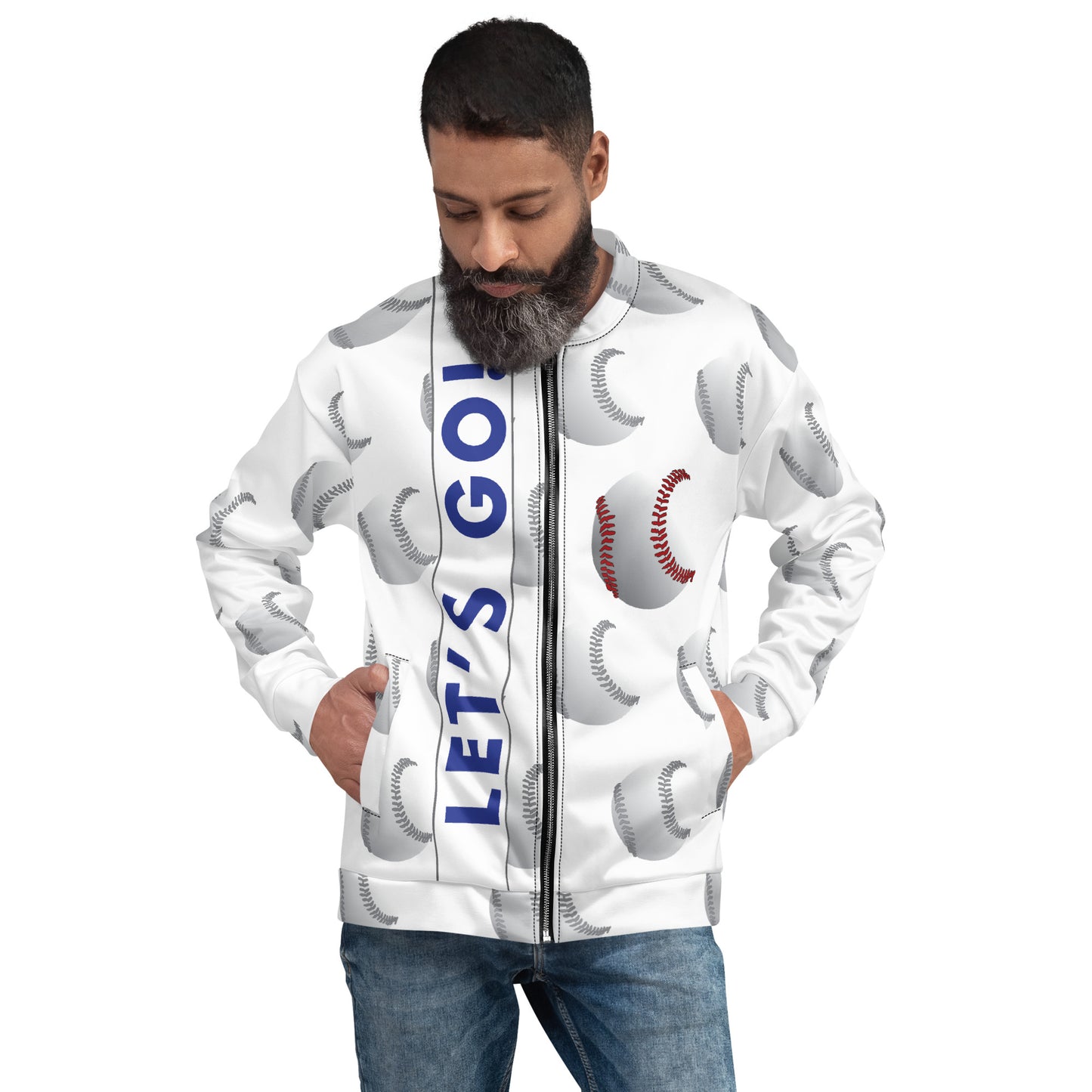 Baseball Bomber Jacket by Game Day Gift