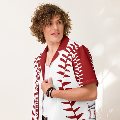 My Favorite Day Button Shirt by Game Day Gift
