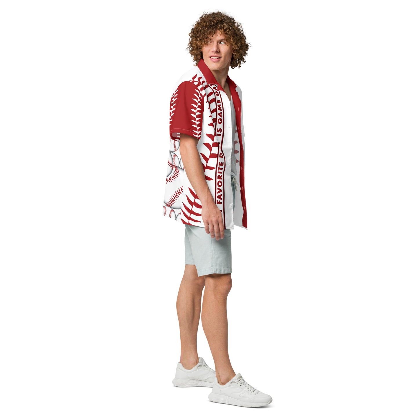 My Favorite Day Button Shirt by Game Day Gift