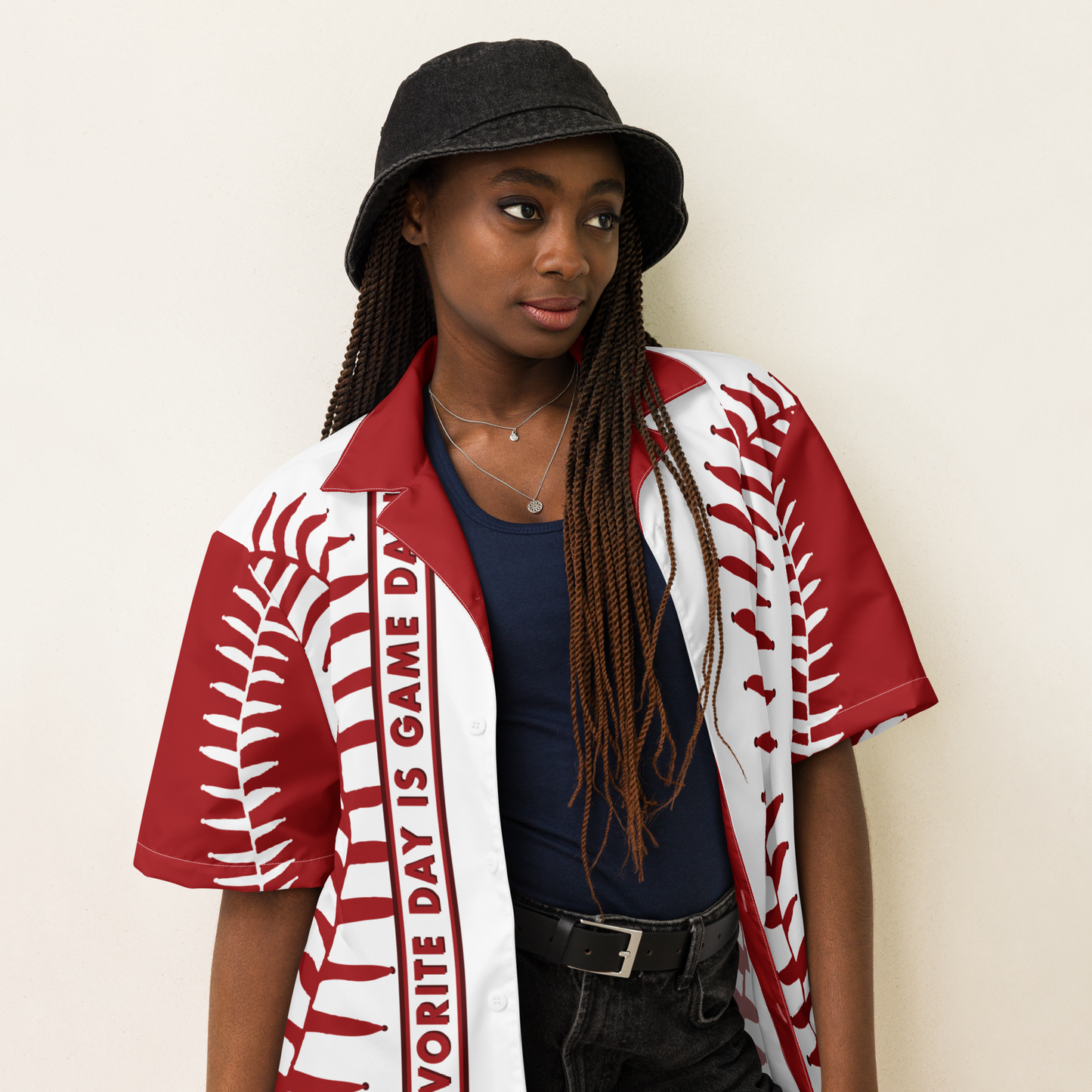 My Favorite Day Button Shirt by Game Day Gift
